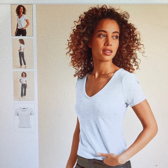 Venus Plus Size Short and Chic Tee. 1X - Picture 1 of 1
